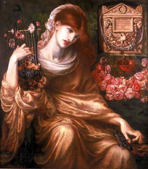 Dante Gabriel Rossetti Roman Widow
